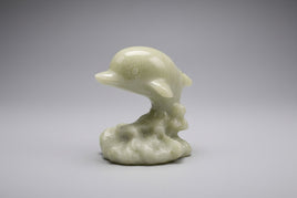 Lantian Jade Carved Dolphin #2