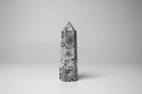 Gray Lace Agate Tower #3