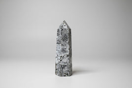 Gray Lace Agate Tower #3