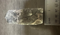 Black Chalcedony Sphalerite Obelisk Tower #5
