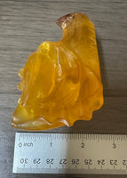 Fluorite Dragon Head Carving #1