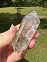 Double Terminated Prasiolite Scepter Wand #2