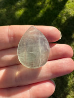 Pear Shape Candy Fluorite Cabochon #29