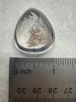 Beautiful Garden Quartz with Fish Inner Scene Carving #1