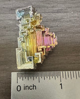 Bismuth Crystal Specimen, Grown in Germany