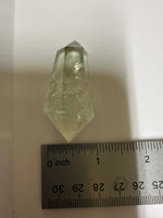 Double Terminated Prasiolite Scepter Wand #4