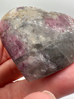 Pink Tourmaline Heart