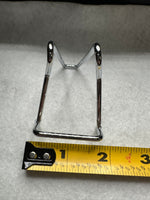 Silver Mineral Display Stand for Smaller Crystals or Slabs