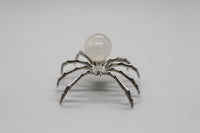 Spider with Rose Quartz Sphere