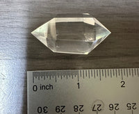 Natural Quartz Double Terminated Wand Point #12