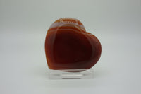 Carnelian Heart Palm Stone #14