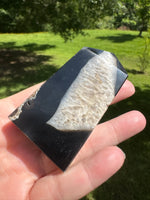 Black Onyx & Quartz Obelisk Tower #1