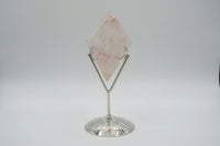 Rhombus Shaped Fluorite Carving with Stand #9