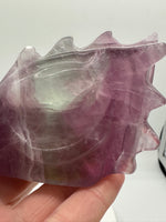 Fluorite Dragon Head Carving #18