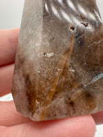 Gold Rutilated Quartz Point #11