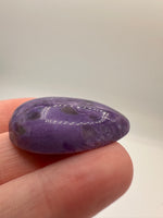 Charoite Pear Shape Cabochon Good Quality #4