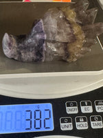 Natural Rainbow Fluorite Dragon Head Carving #3 – 382g