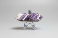 Double Terminated Chevron Amethyst Point #12