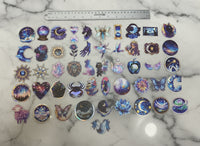 Assorted Mystical Stickers Pack of 50