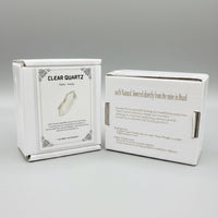 Brazil Clear Quartz Mini Raw Points Gift Box