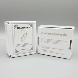 Brazil Clear Quartz Mini Raw Points Gift Box