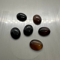 Brown Agate 10x8mm Oval
