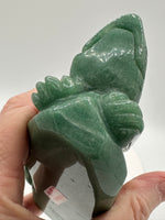 Green Aventurine Lizard Carving #2
