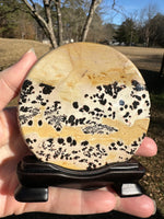 Natural Picture Jasper Slab with Stand #4