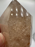 Gold Rutilated Quartz Point #1