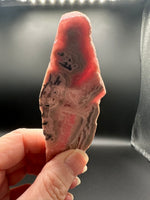 Rhodochrosite Slab #13 – Natural Pink Banded Rhodochrosite Mineral Specimen