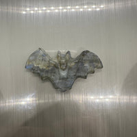 Carved Labradorite Bat