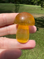 Colorful Fluorite Mushroom Carving #6