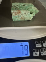 Indonesia Turquoise Crystal Tower 79g – Natural Vugs & Layered Matrix #3