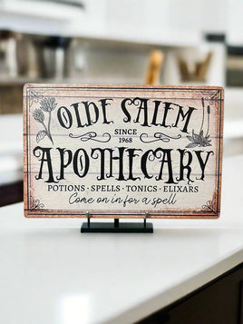 Old Salem Apothecary Novelty Tin Sign
