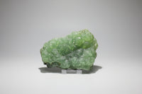 Prehnite mixed with Green Tourmaline Raw Specimen #2