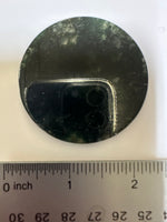 Moss Agate Polished Round Slice #37