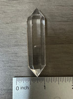 Natural Quartz Double Terminated Wand Point #4