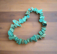 Trendy Gemstone Chip Bracelets