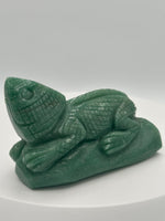 Green Aventurine Lizard Carving #2