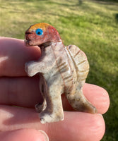 Carved T-Rex Soapstone