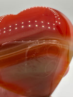 Carnelian Heart Palm Stone #7