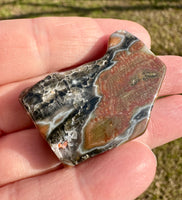 6th Vein Ocean Jasper Polished Freeform #12