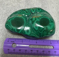 Polished Malachite Freeform #2 Zaire, Africa