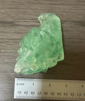 Fluorite Dragon Head Carving #8