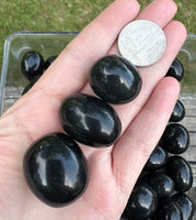 Black Obsidian Tumbles