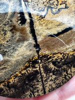Natural Picture Jasper Slab with Stand #11