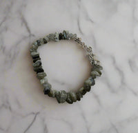 Gemstone Chip Bracelets with Clasp