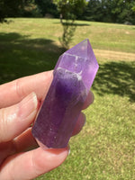 Double Terminated Phantom Amethyst Scepter Wand #17