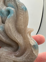 Trolleite Nine-Tailed Fox Carving