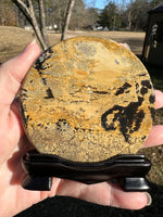 Natural Picture Jasper Slab with Stand #7